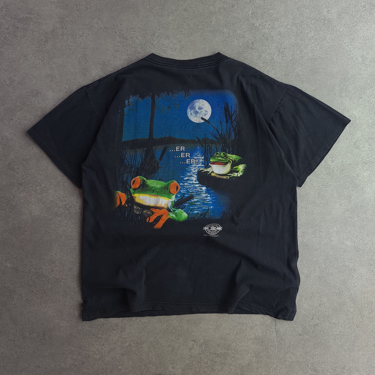 Vintage 1995 Budweiser Stanley Desantis Frog T-Shirt