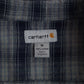 Carhartt Denim Snap Front Shirt Jacket