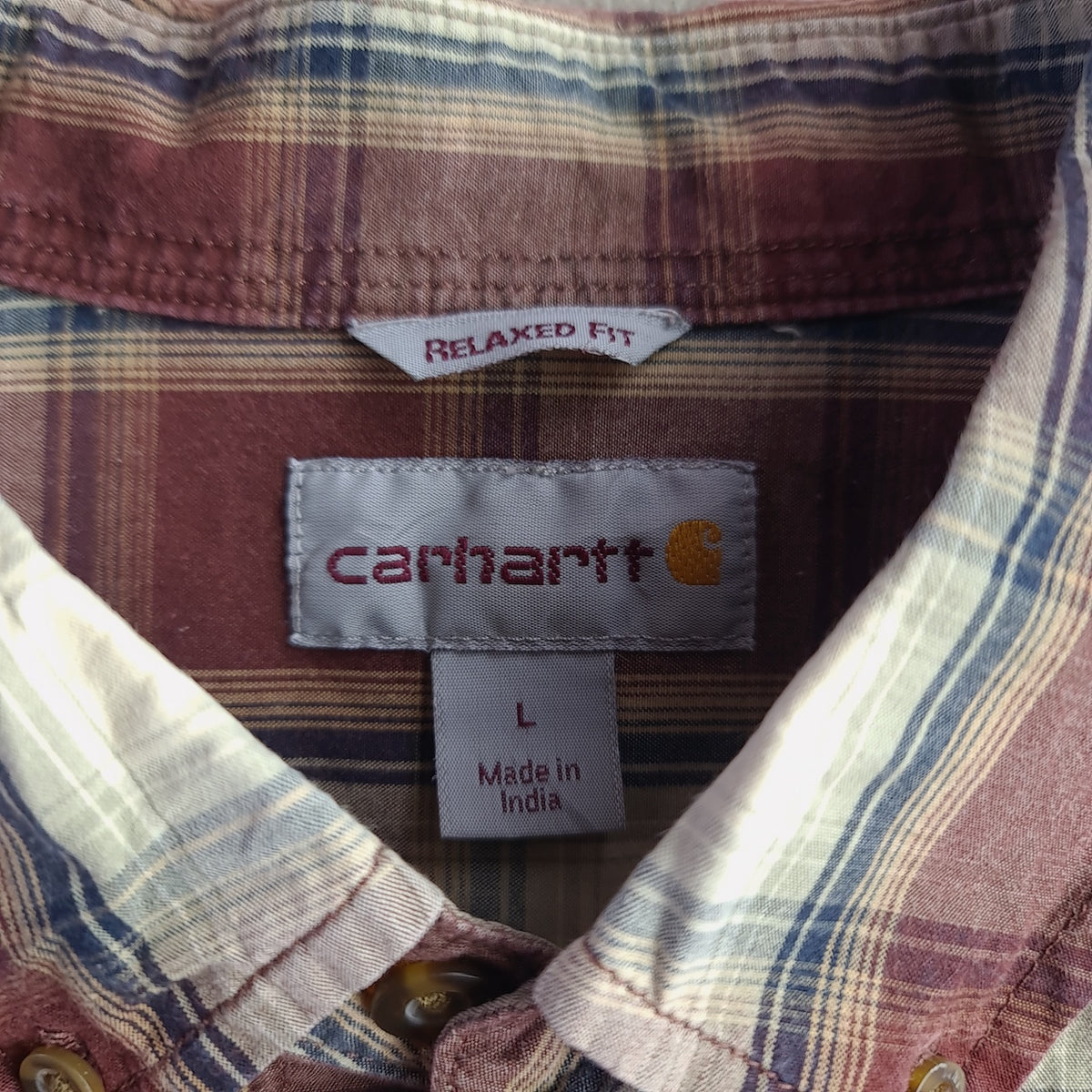 Carhartt Relaxed Fit Chequered Shirt