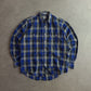 Vintage Levi's Silver Label Plaid Check Flannel Shirt