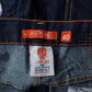 Y2K Ed Hardy 'Love Kills Slowly' Embroidered Dark Wash Jeans