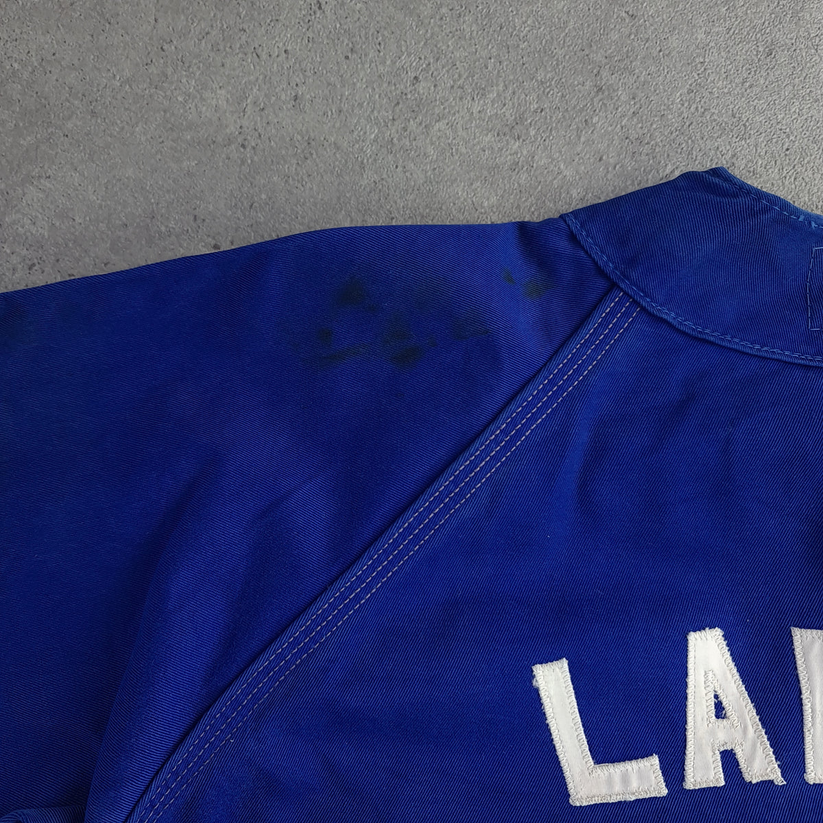 Vintage 50s/60s Cramerton Post Office Lammes Candies Baseball Jersey