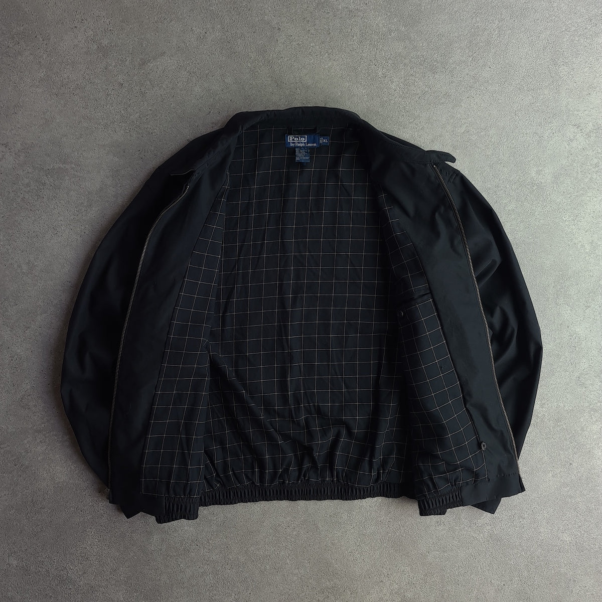 Y2K Polo Ralph Lauren Heavyweight Lined Bi-Swing Harrington Jacket