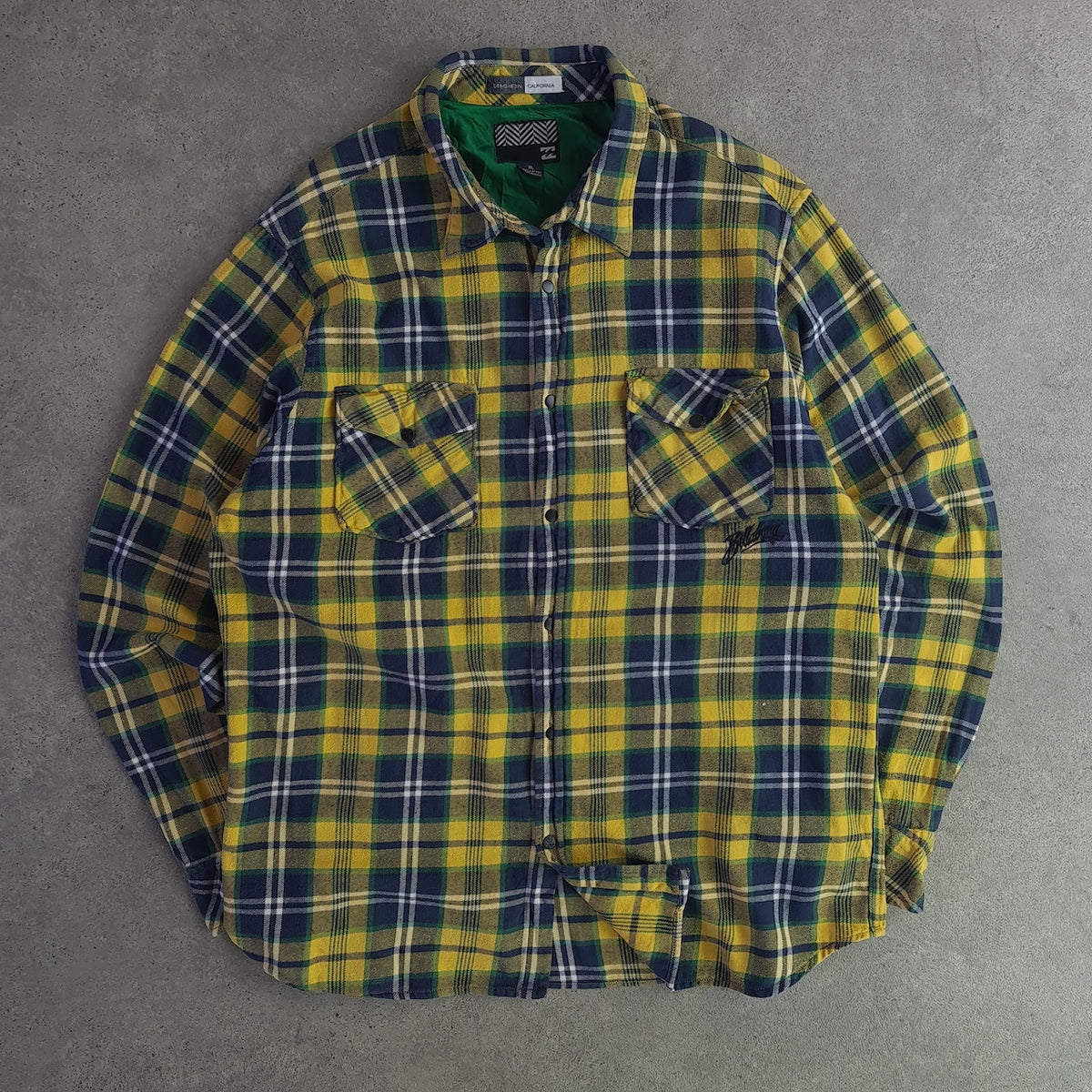 Billabong Long Sleeve Flannel Shirt
