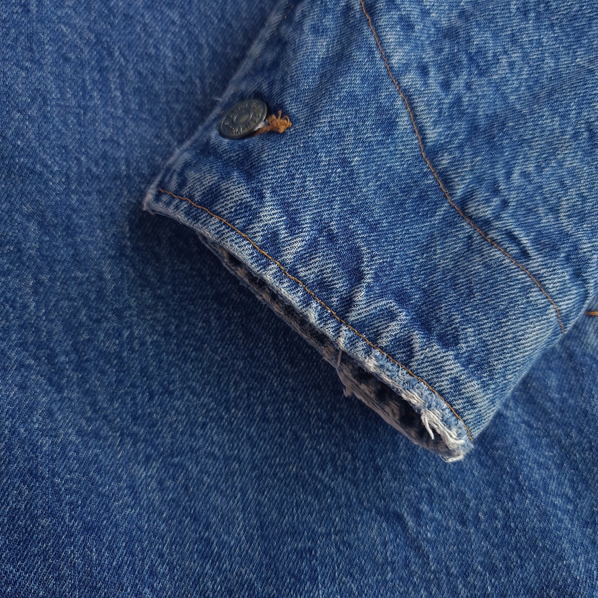 Ralph Lauren Polo Blanket Lined Denim Chore Jacket