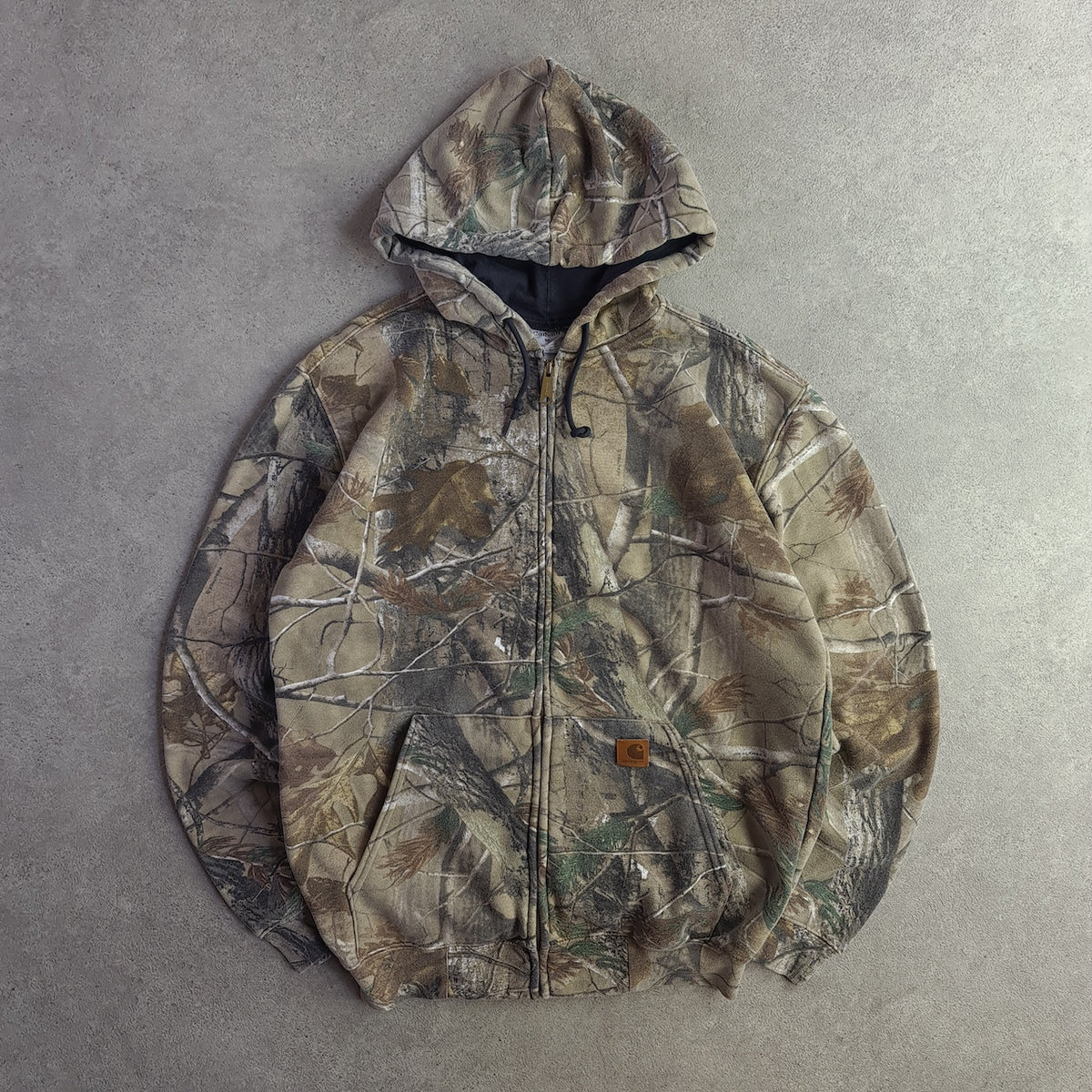 Y2K Carhartt K289 Realtree AP WorkCamo Full Zip Hoodie