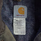 Vintage Carhartt C02 CHT Blanket Lined Distressed Chore Coat