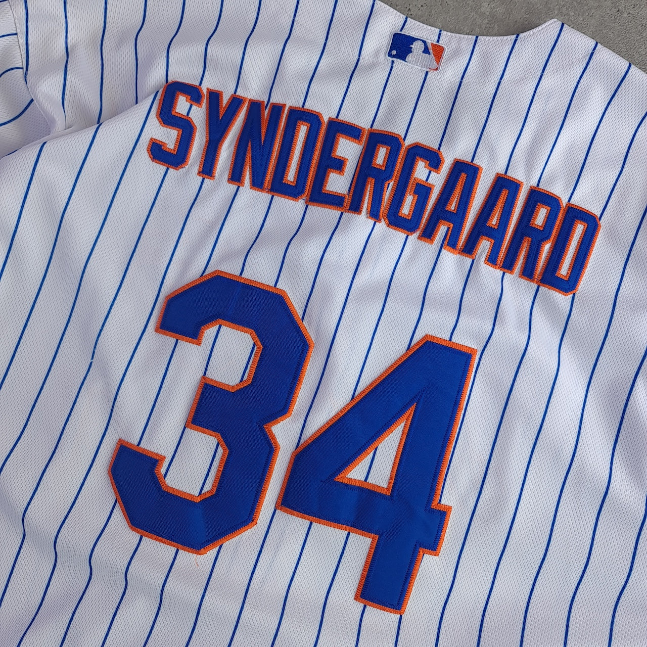 New York Mets MLB Majestic Baseball Jersey - Syndergaard 34