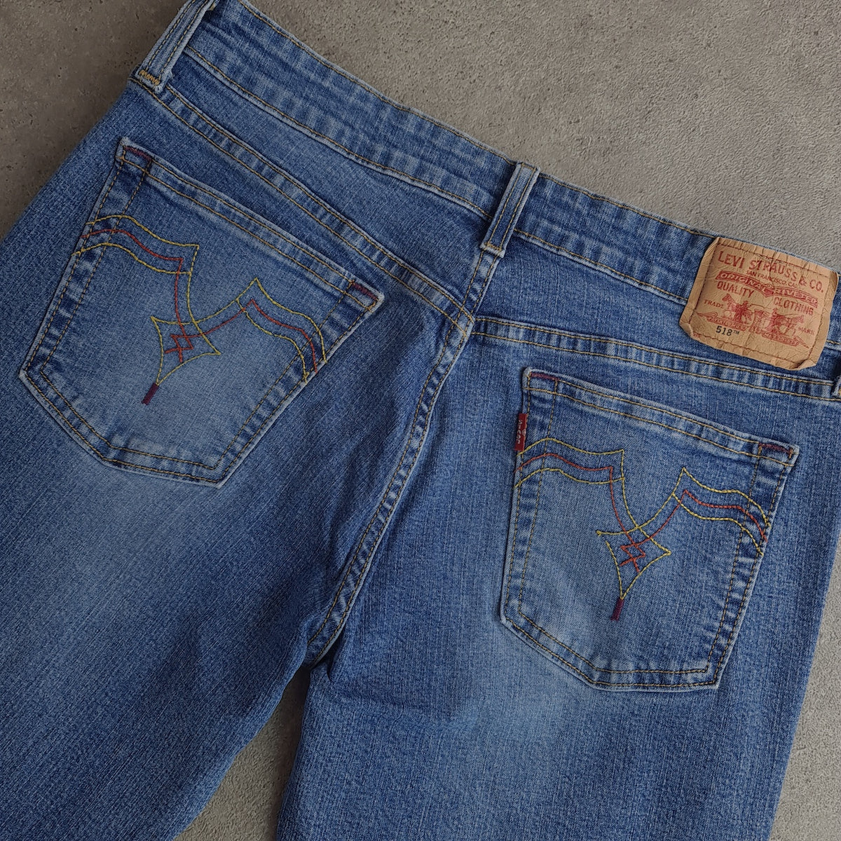 Levi's 518 Y2K Superlow Flared Jeans