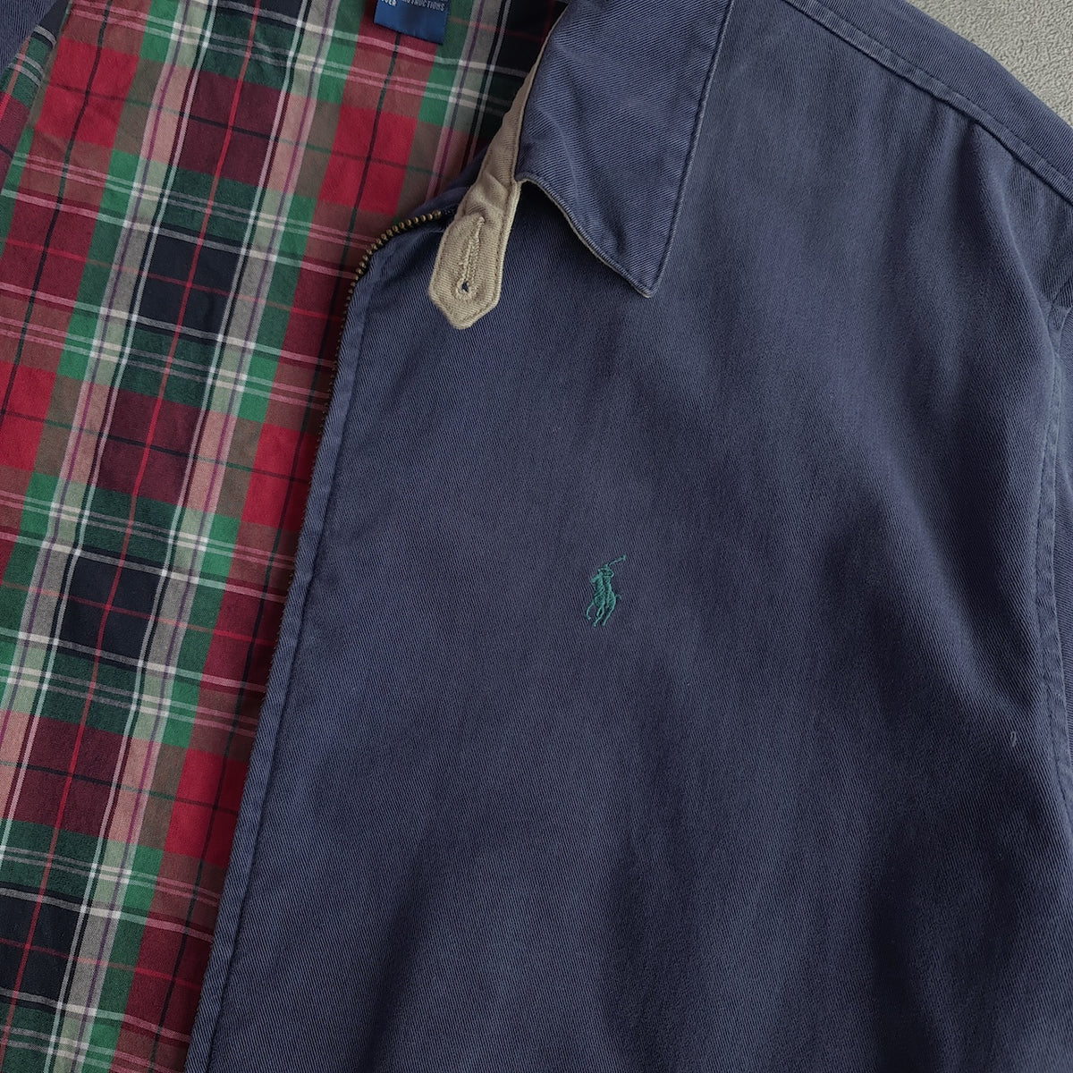 Y2K Polo Ralph Lauren Heavyweight Lined Harrington Jacket