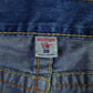 Y2K True Religion Big T Frayed Straight Jeans