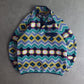 Patagonia Patterned Synchilla Snap T Fleece