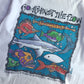 Vintage 90s Go Against The Flow Back Print T-Shirt