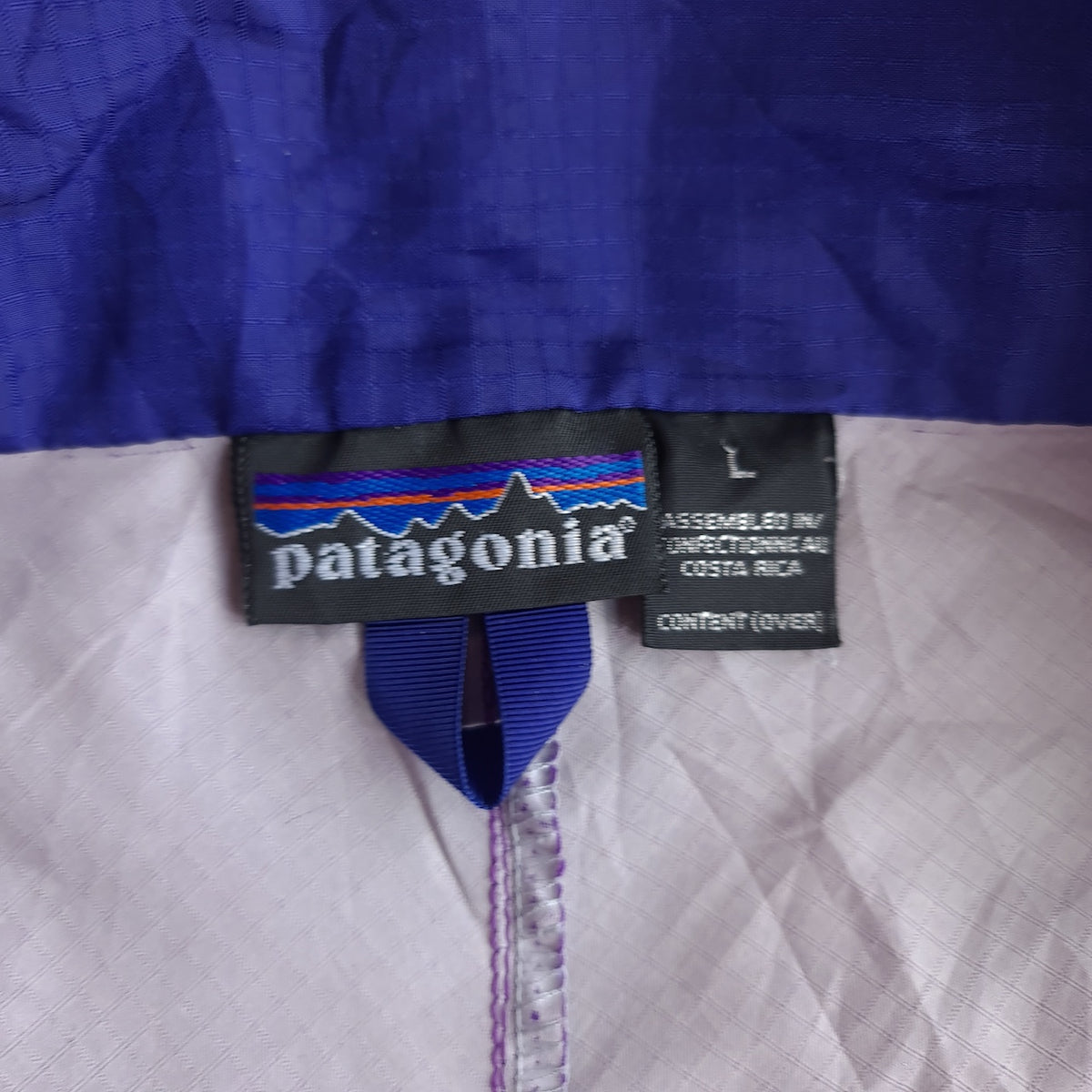 Vintage 90s Patagonia Purple Blue Lightweight Windbreaker