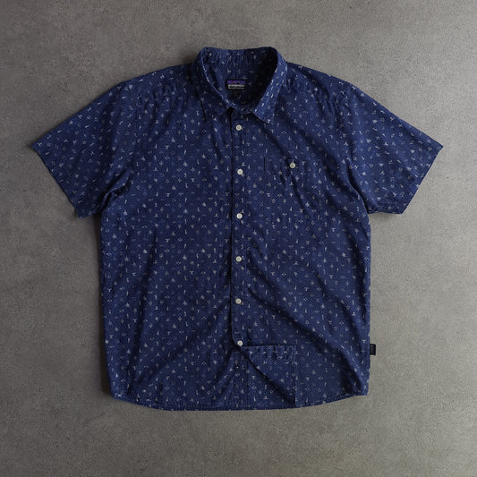 Patagonia Organic Cotton Short Sleeve Patterned Shirt