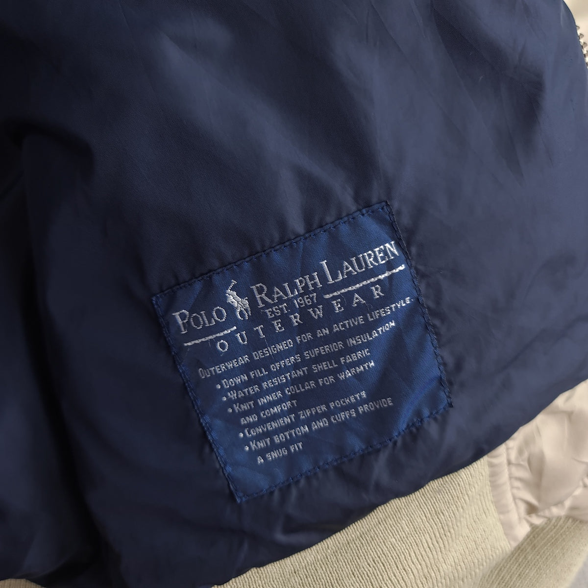 Vintage Polo Ralph Lauren Down Puffer Jacket