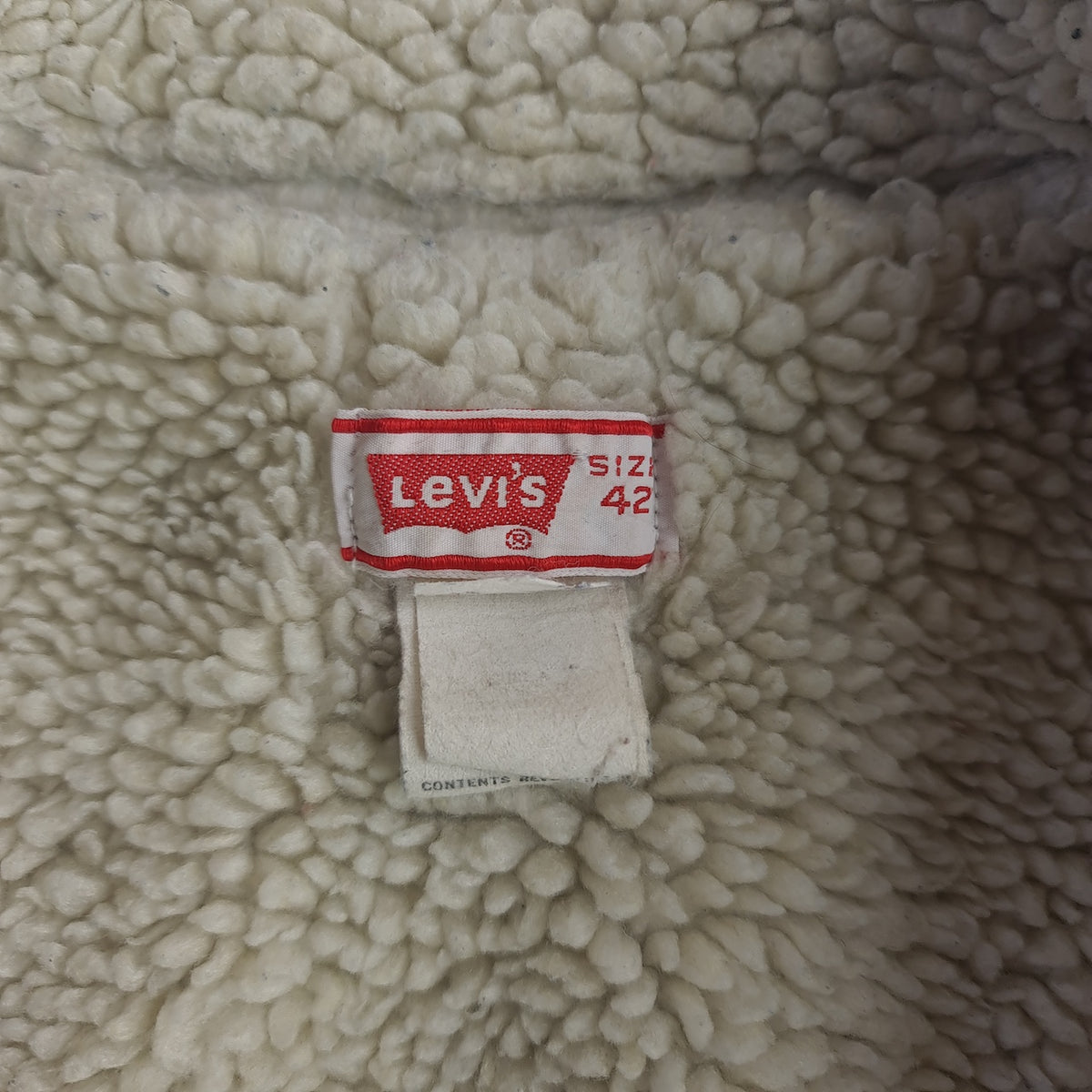 Vintage 80s Levi's Sherpa Lined Denim Jacket