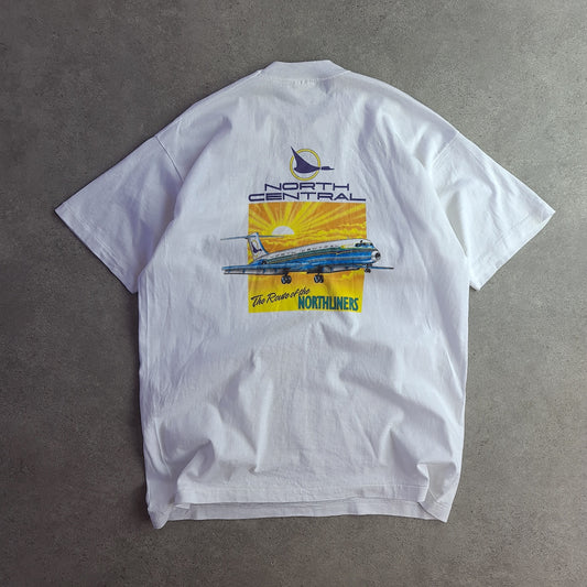 Vintage 90s North Central Back Print T-Shirt