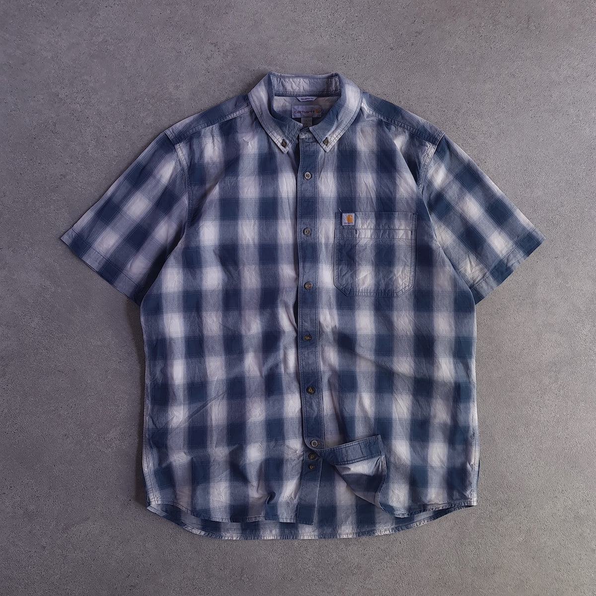 Carhartt Relaxed Fit Short Sleeve Check Shirt